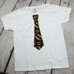 SUPER t-shirt with Custom BATMAN tie